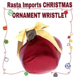 NWT CLUTCH PURSE Rasta Imports RARE CHRISTMAS ORNAMENT  PURSE.